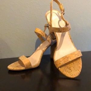 BP. Cork Platform 3.5in heel